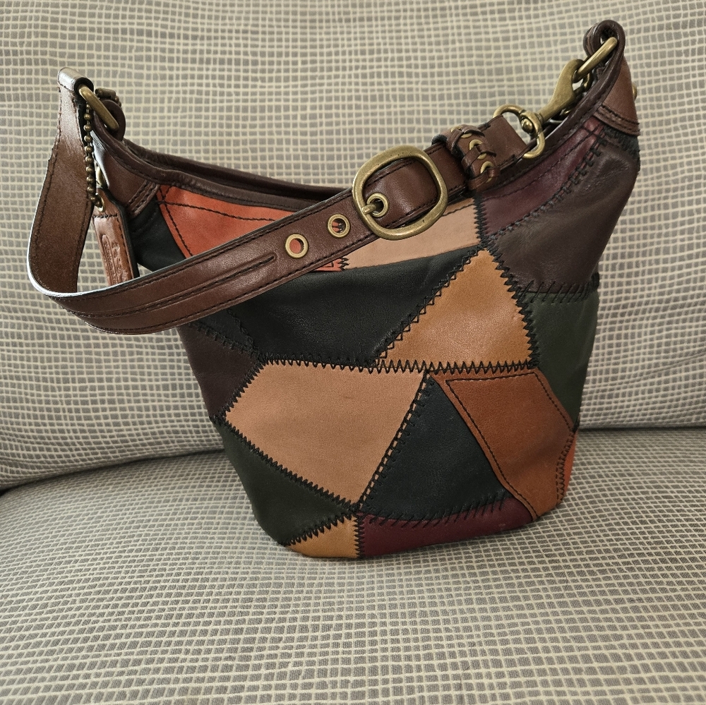 Coach Patchwork Bleecker Limited Legacy Mini Duff… - image 4